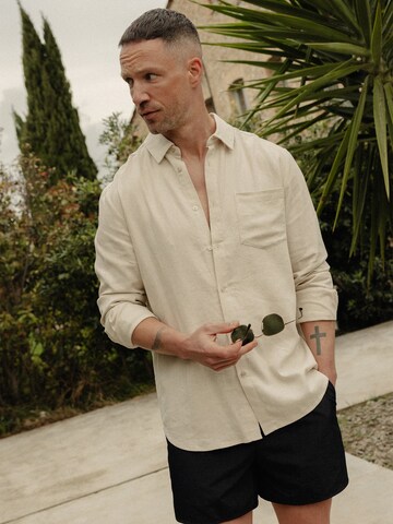 regular Pantaloncini da bagno 'Yigit' di DAN FOX APPAREL in blu