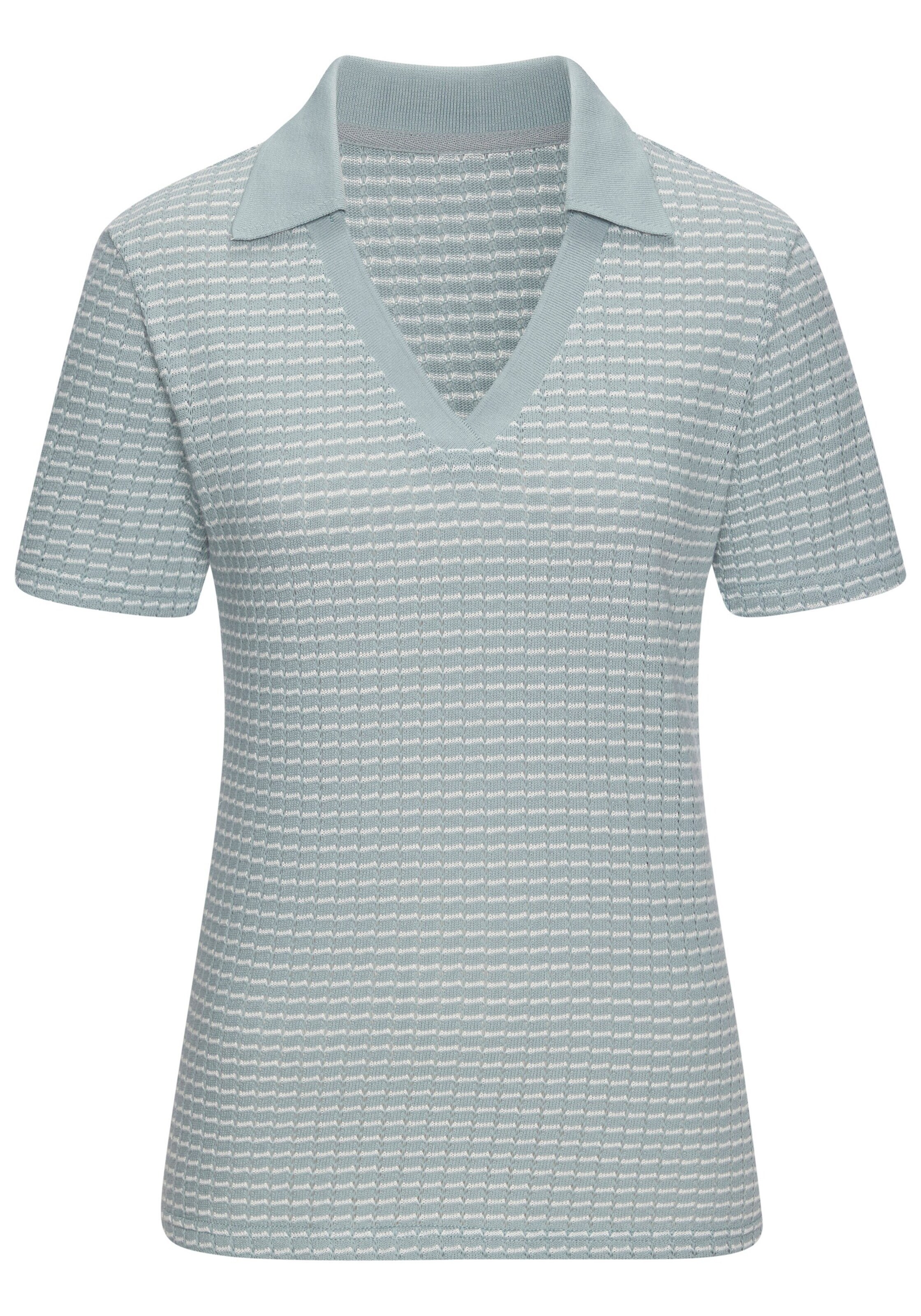 VIVANCE Poloshirt in Blau: Vorderseite