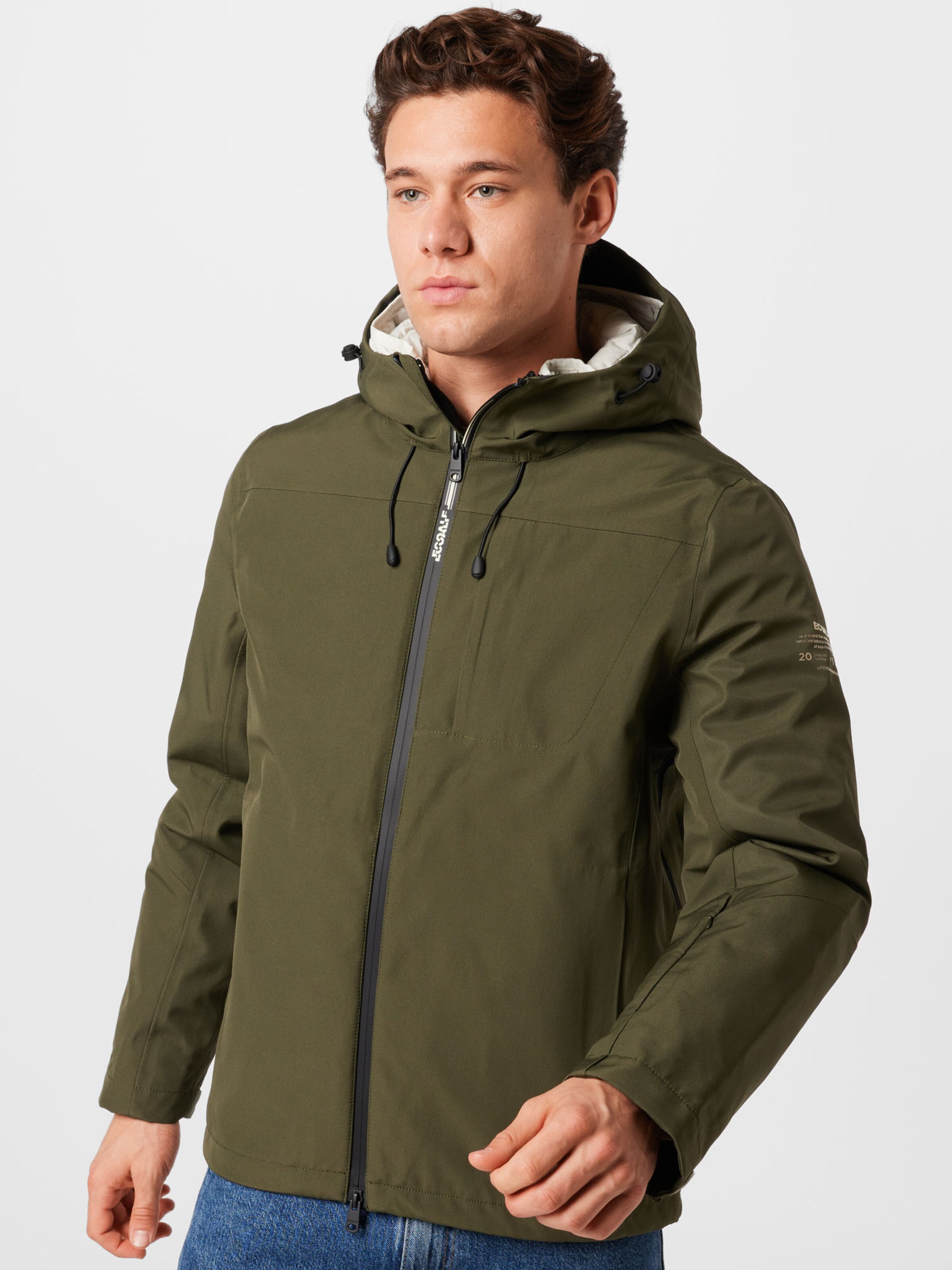 Männer Jacken ECOALF Jacke 'KATMAN' in Khaki - NL08571 Männer Jacken ECOALF Jacke 'KATMAN' in Khaki - NL08571
