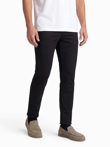 Marc O'PoloTapered Chino hlače 'Morot Jogger' - crna boja: prednji dio