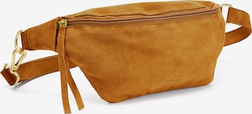Elbsand Pouch in Brown: front