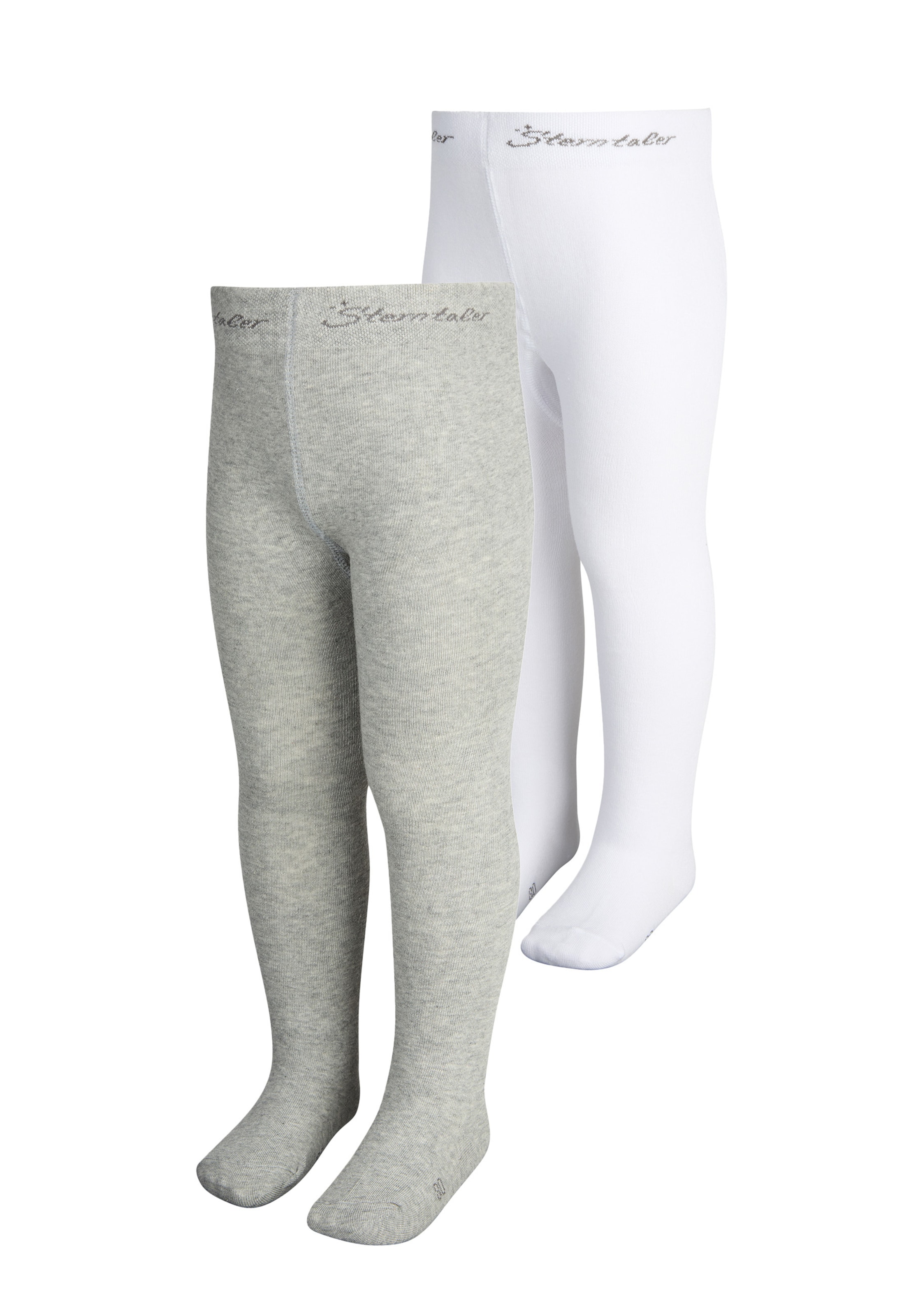 STERNTALER Tights in mottled grey / White, Item view