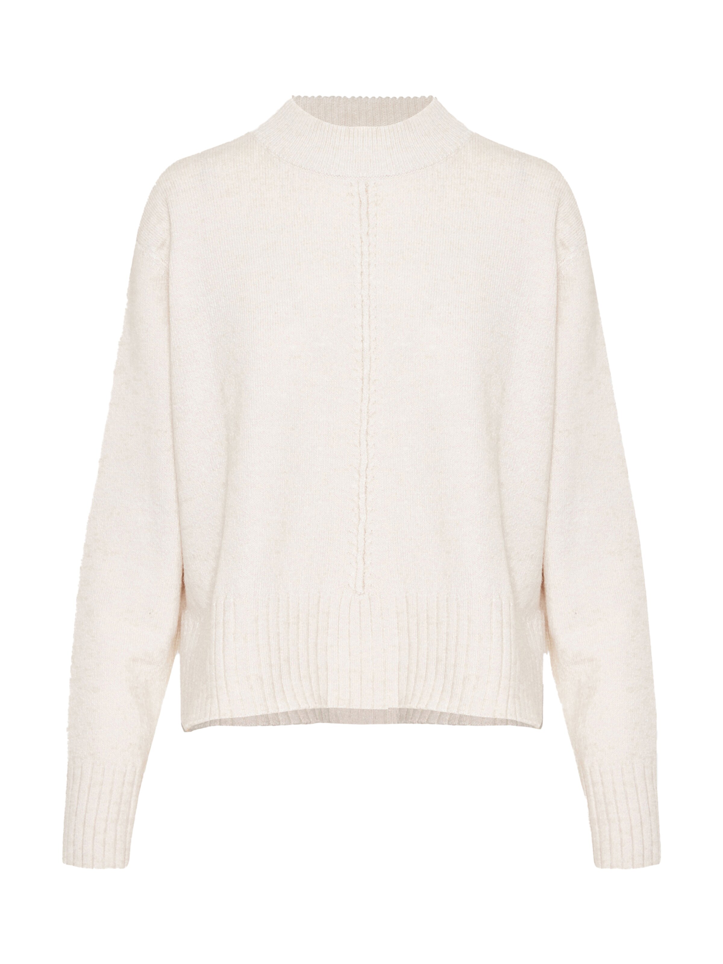 Funky Buddha Sweater in Beige: front