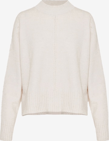 Pull-over Funky Buddha en beige : devant