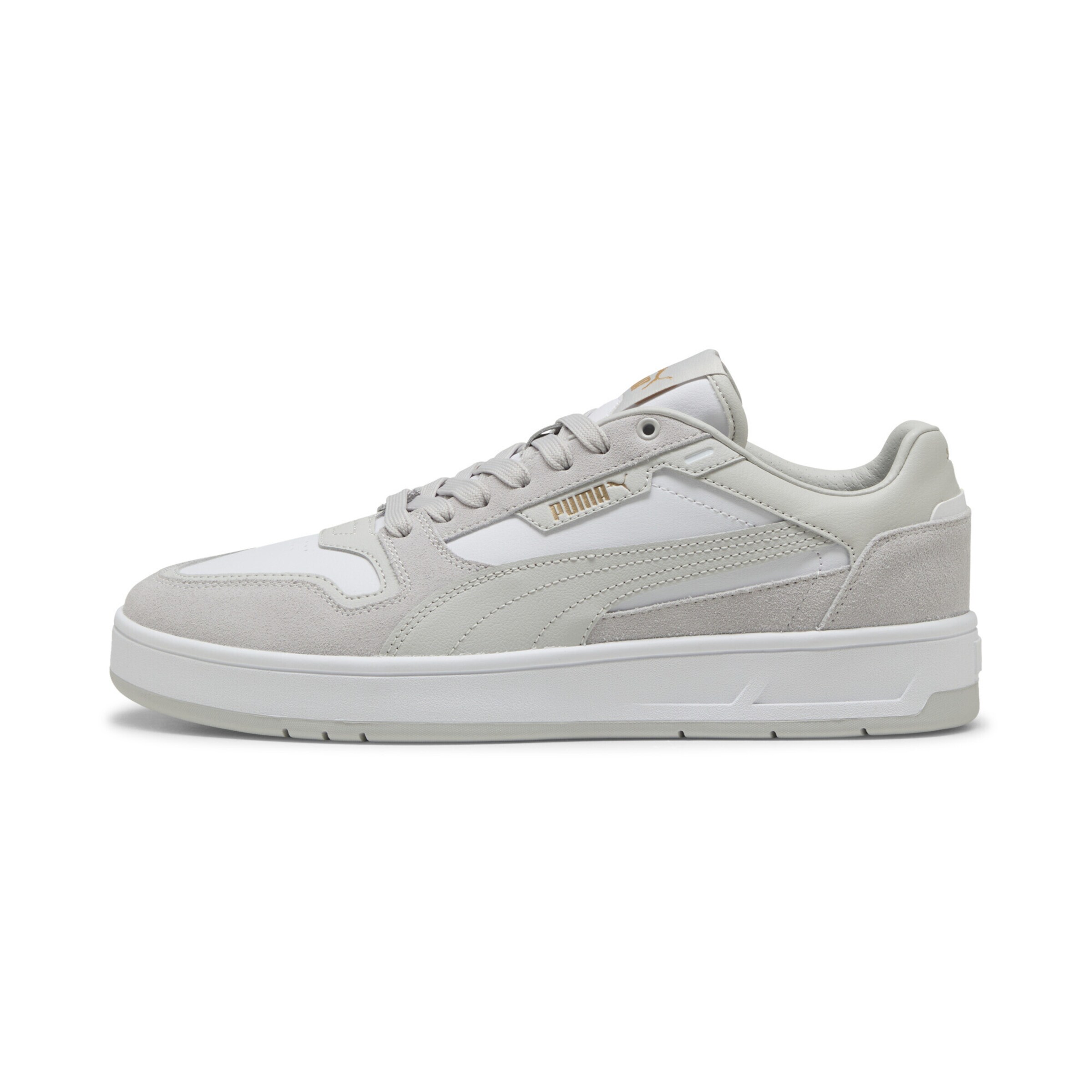 PUMA Platform trainers 'Court Classic' in White: front