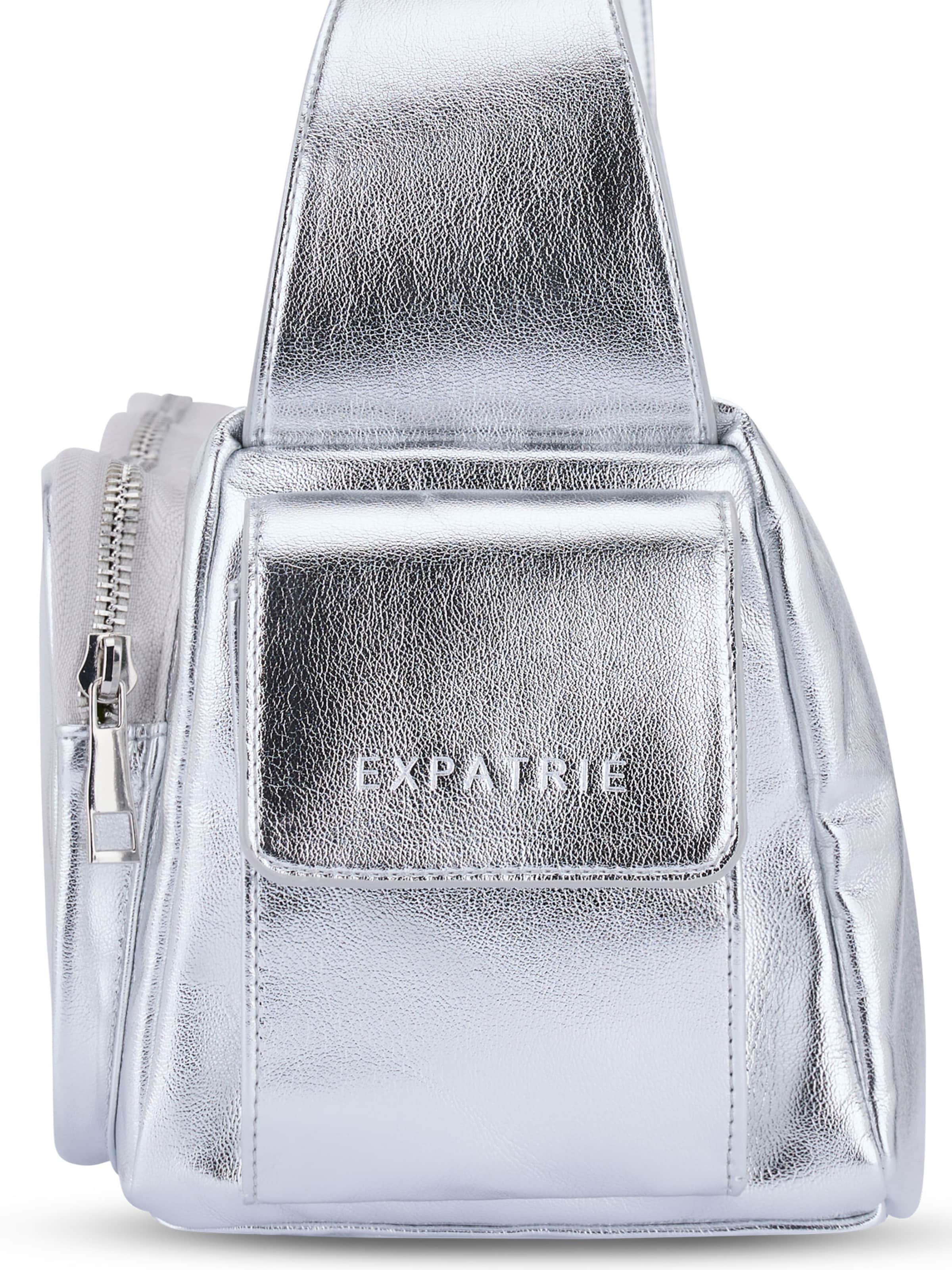 Borsa a spalla 'Stella' di Expatrié in argento