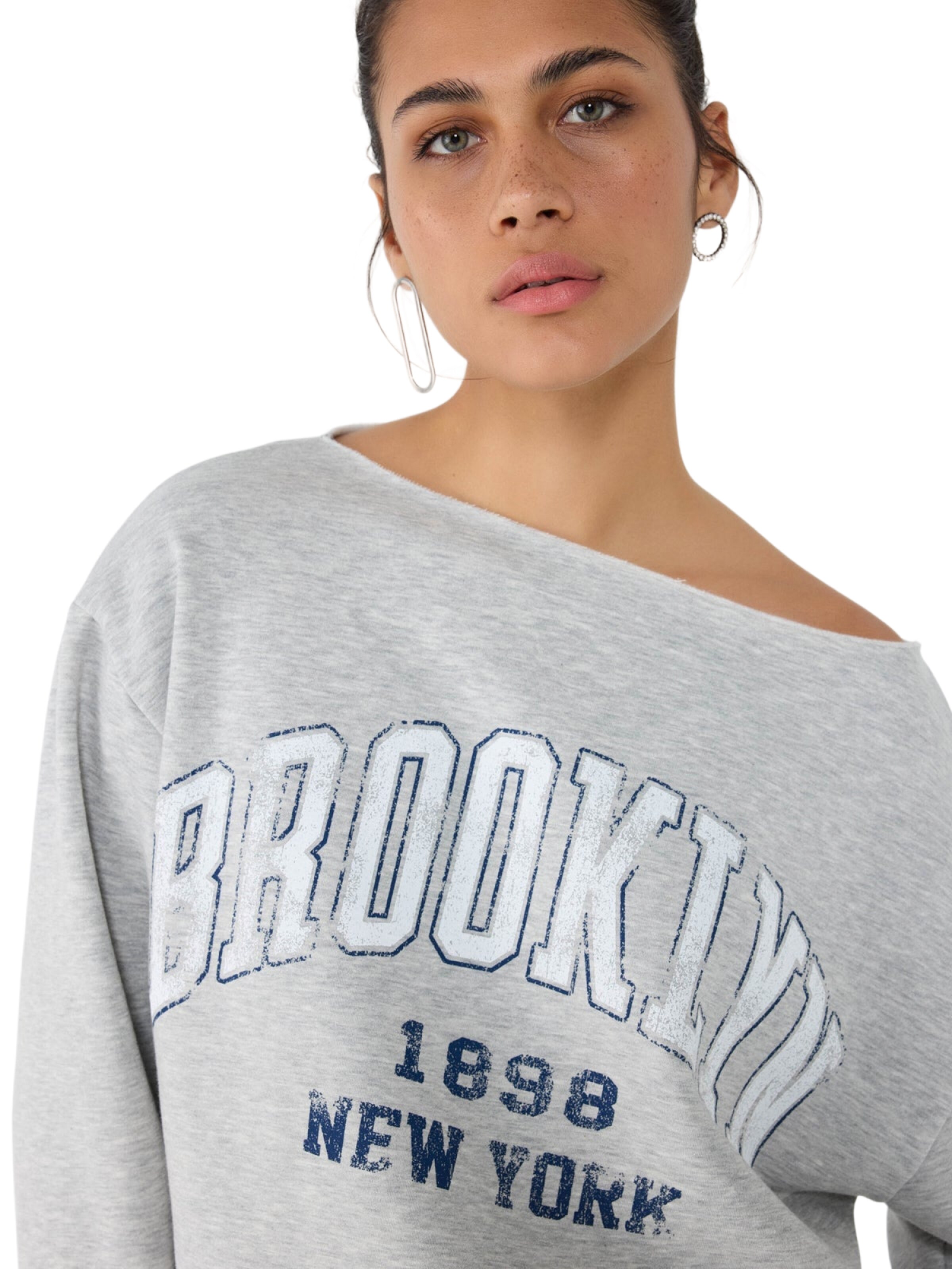 No Matter What Sweatshirt in Grey