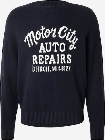 juoda HOLLISTER Megztinis: priekis