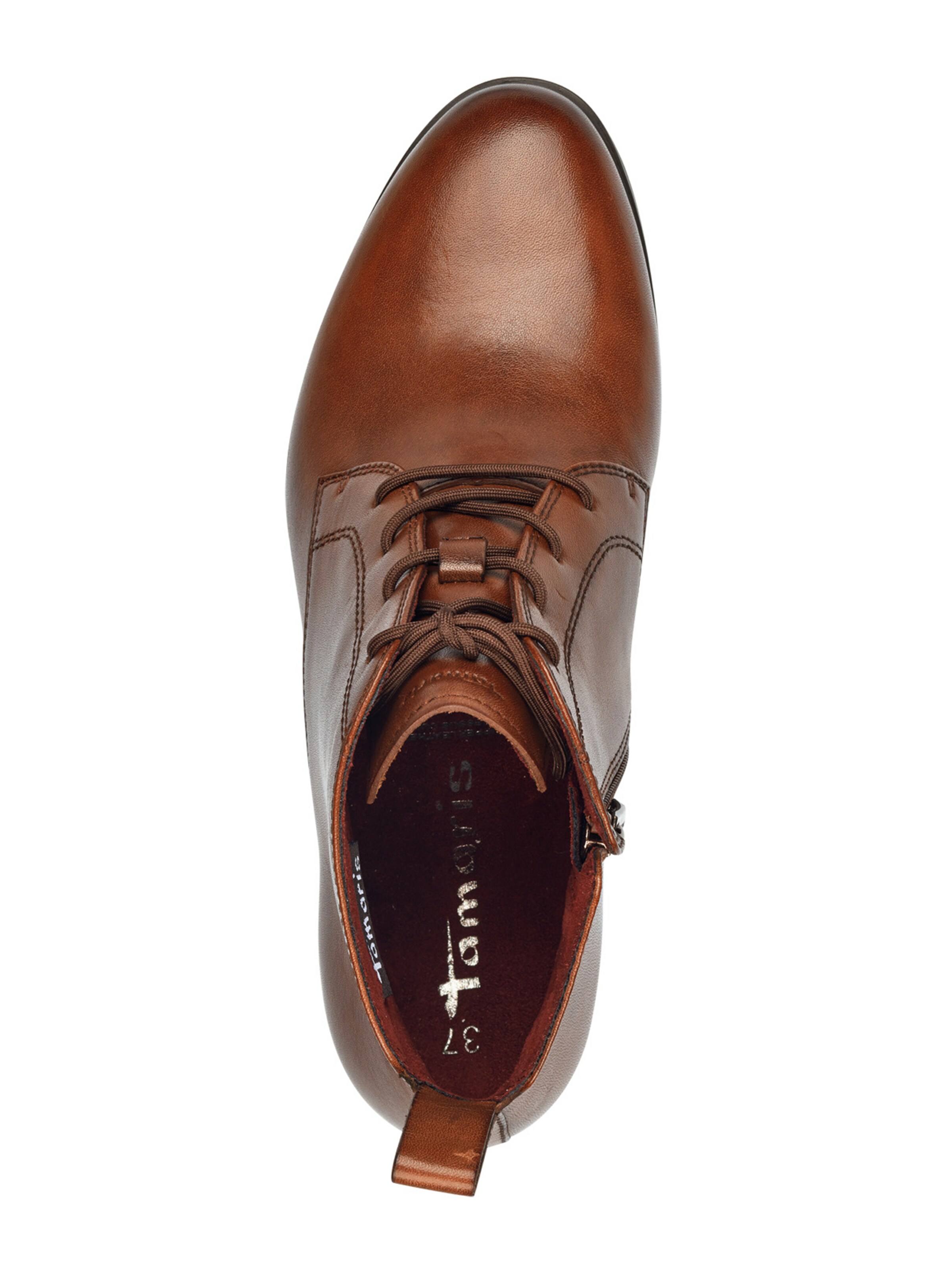 Bottines à lacets Tamaris en marron
