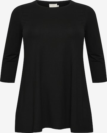melns KAFFE CURVE T-Krekls 'Jena': no priekšpuses