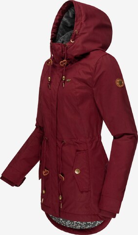 Veste d’hiver Ragwear en rouge