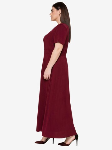 SHEEGO Abendkleid in Rot