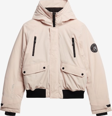 Superdry Winterjas 'City' in Beige: voorkant