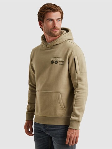 PME Legend Collegepaita 'Hoodie with artwork' värissä beige