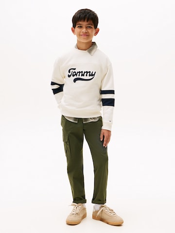 TOMMY HILFIGER Pullover 'Varsity' in Beige