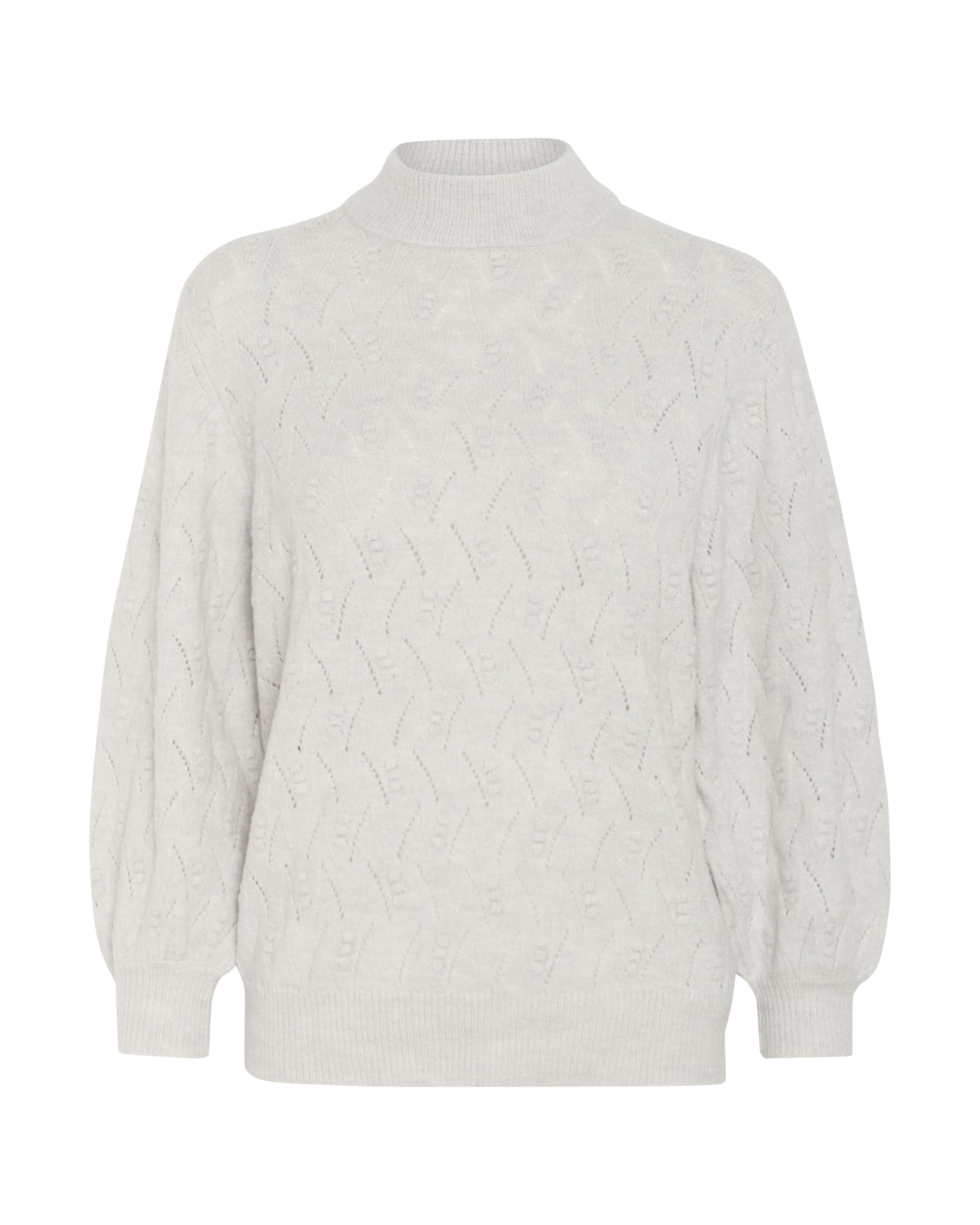 Kaffe Pullover 'Rita' in Grau: Vorderseite