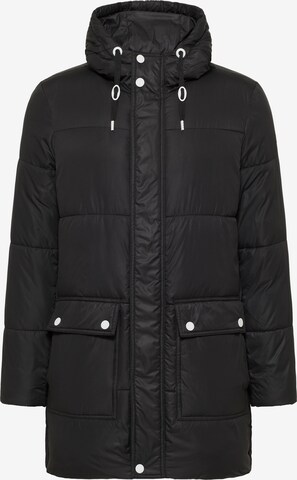 Parka d’hiver DreiMaster Maritim en noir : devant