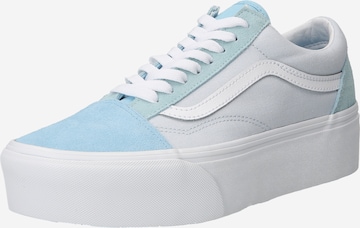 VANS Platform trainers in Blue: front