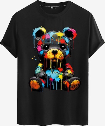 RMK Shirt in Schwarz: Vorderseite