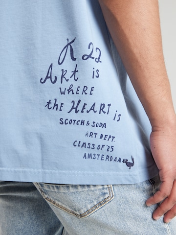 T-Shirt SCOTCH & SODA en bleu
