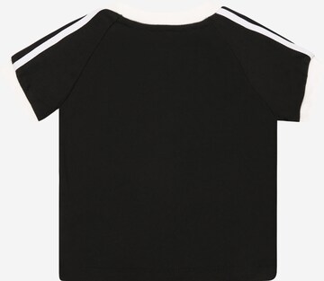 ADIDAS ORIGINALS Shirt '3-Stripes' in Black