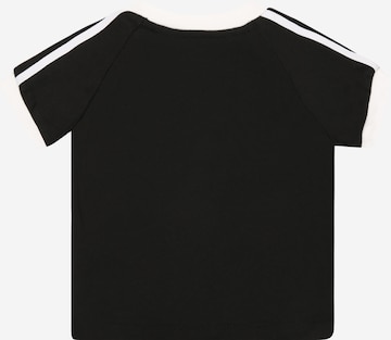 ADIDAS ORIGINALS - Camiseta '3-Stripes' en negro