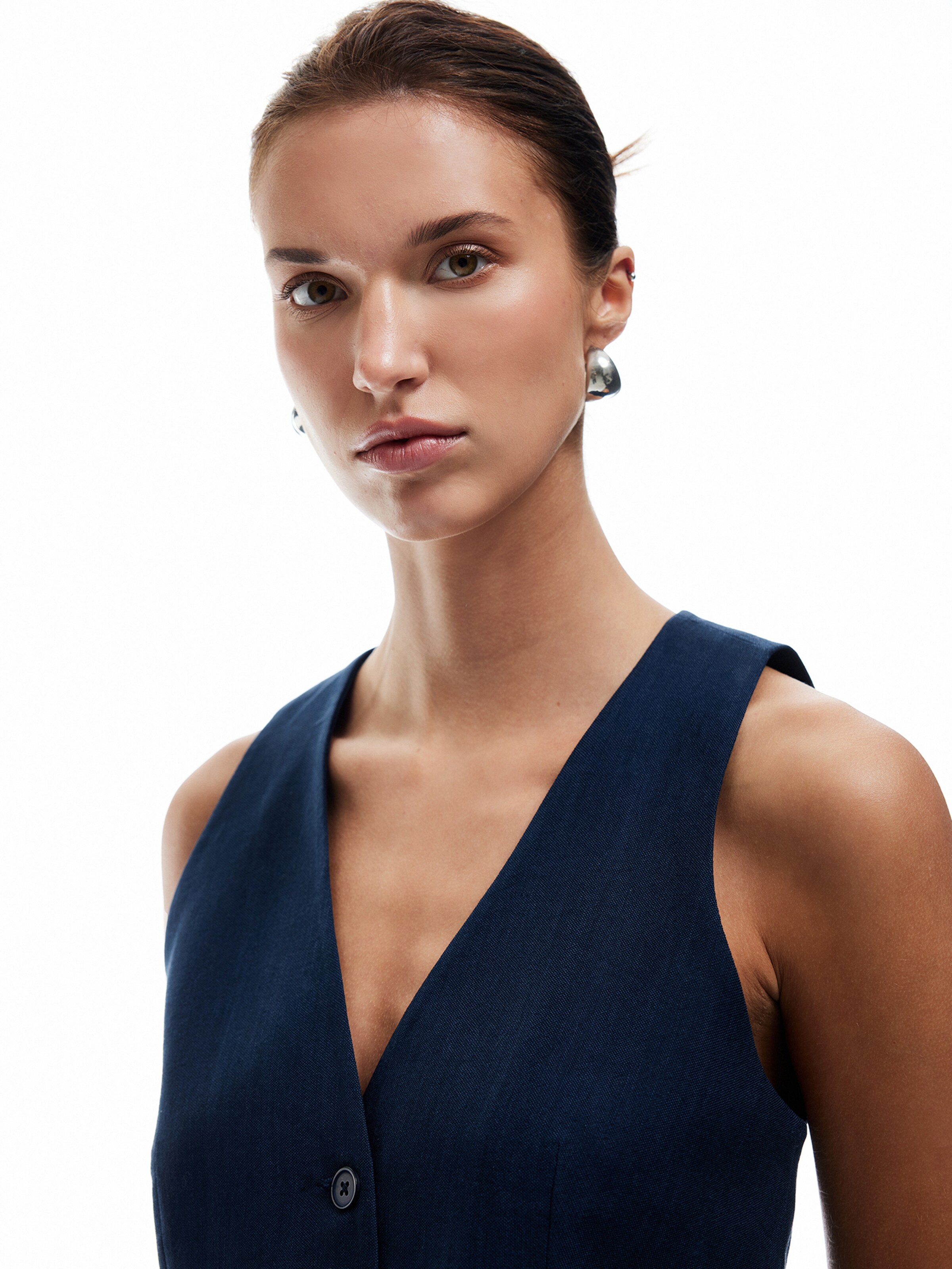 Koton Gilet in Blauw