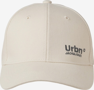 Cappello da baseball 'JACUrbn' di JACK & JONES in beige: frontale