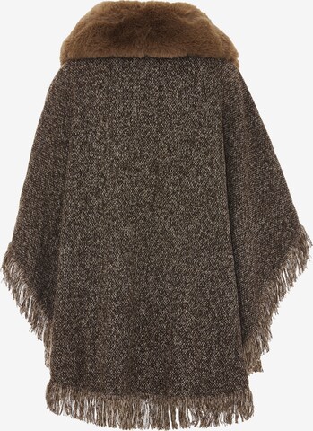 FRAULLY Cape in Brown