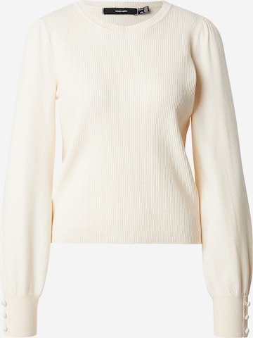 VERO MODAPulover 'VMNEW HOLLY' - bež boja: prednji dio