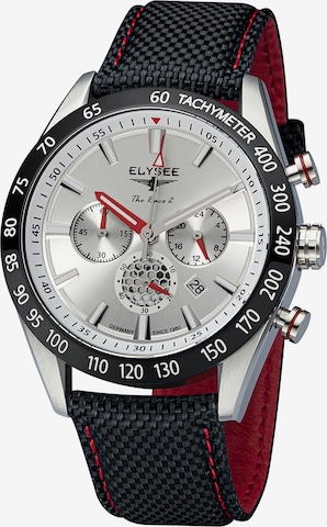 ELYSEE Analog Watch 'The Race 2' in Black: front