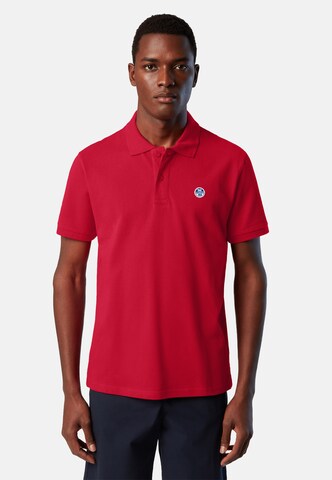 North Sails Shirt in Rood: voorkant