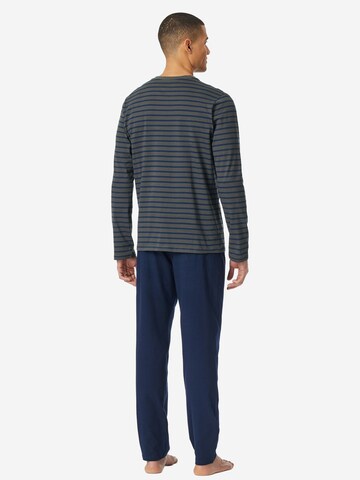 SCHIESSER Pyjama lang 'Casual Essentials'‌‌‌‌‌ in Grau