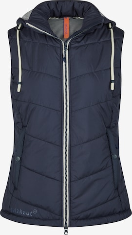 salzhaut Bodywarmer 'Thein' in Blauw: voorkant