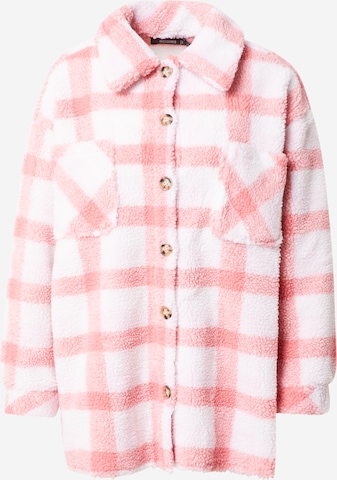 Missguided Between-season jacket in Pink: front