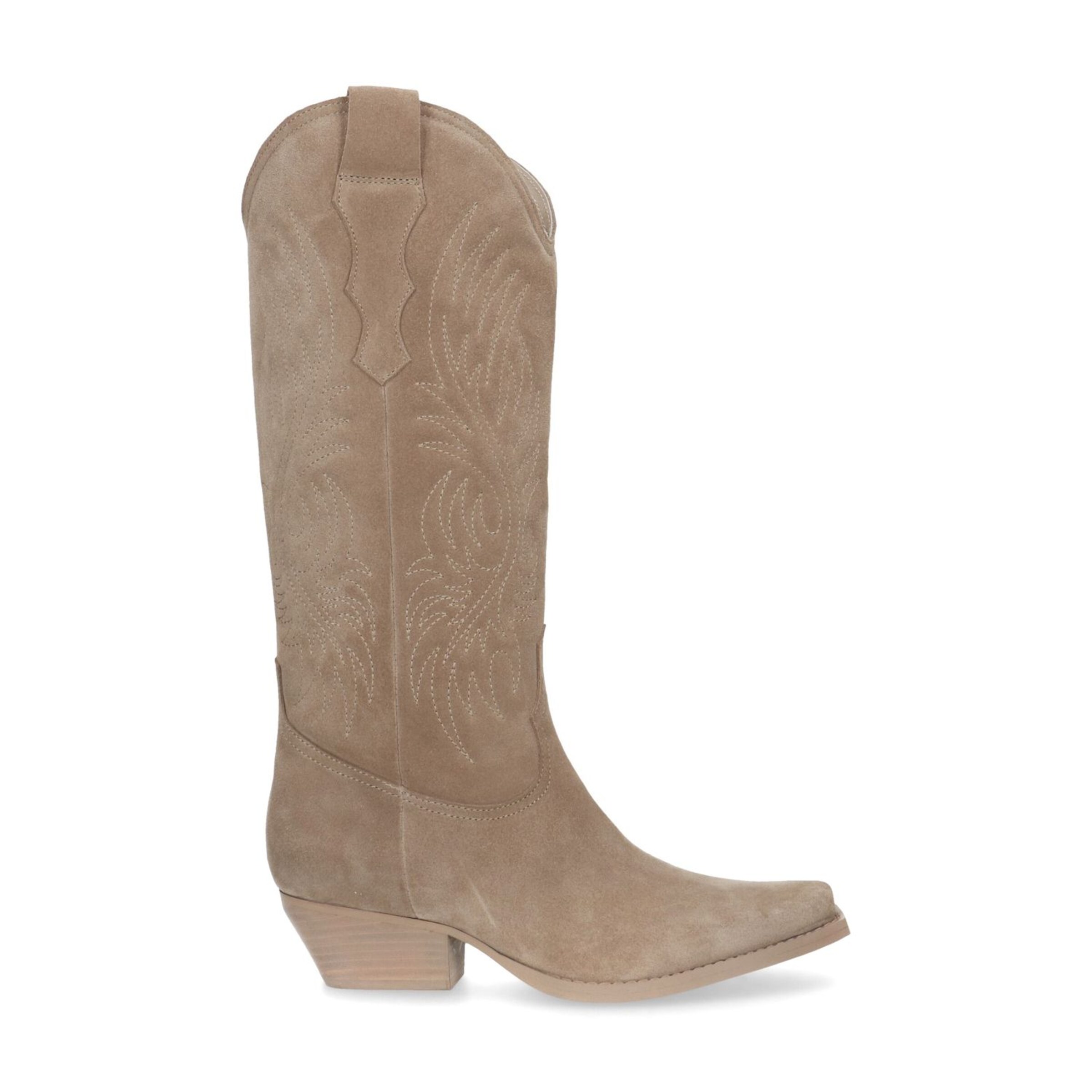Bottes de cowboy SACHA en beige