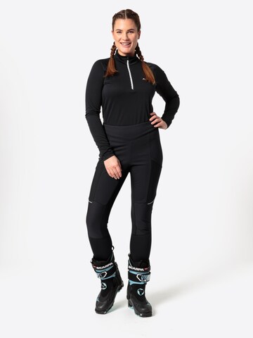 VAUDE Skinny Outdoor trousers 'W Larice TH' in Black