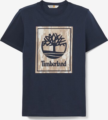 TIMBERLAND Футболка в Синий: спереди