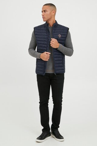 INDICODE JEANS Vest 'Davide' in Blue