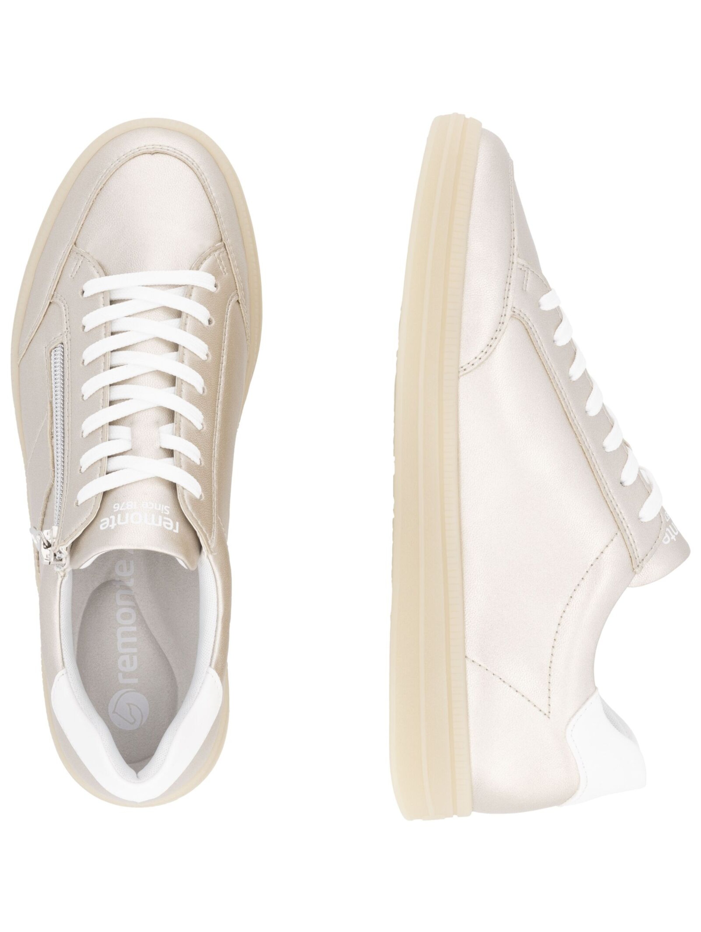 Baskets basses REMONTE en or