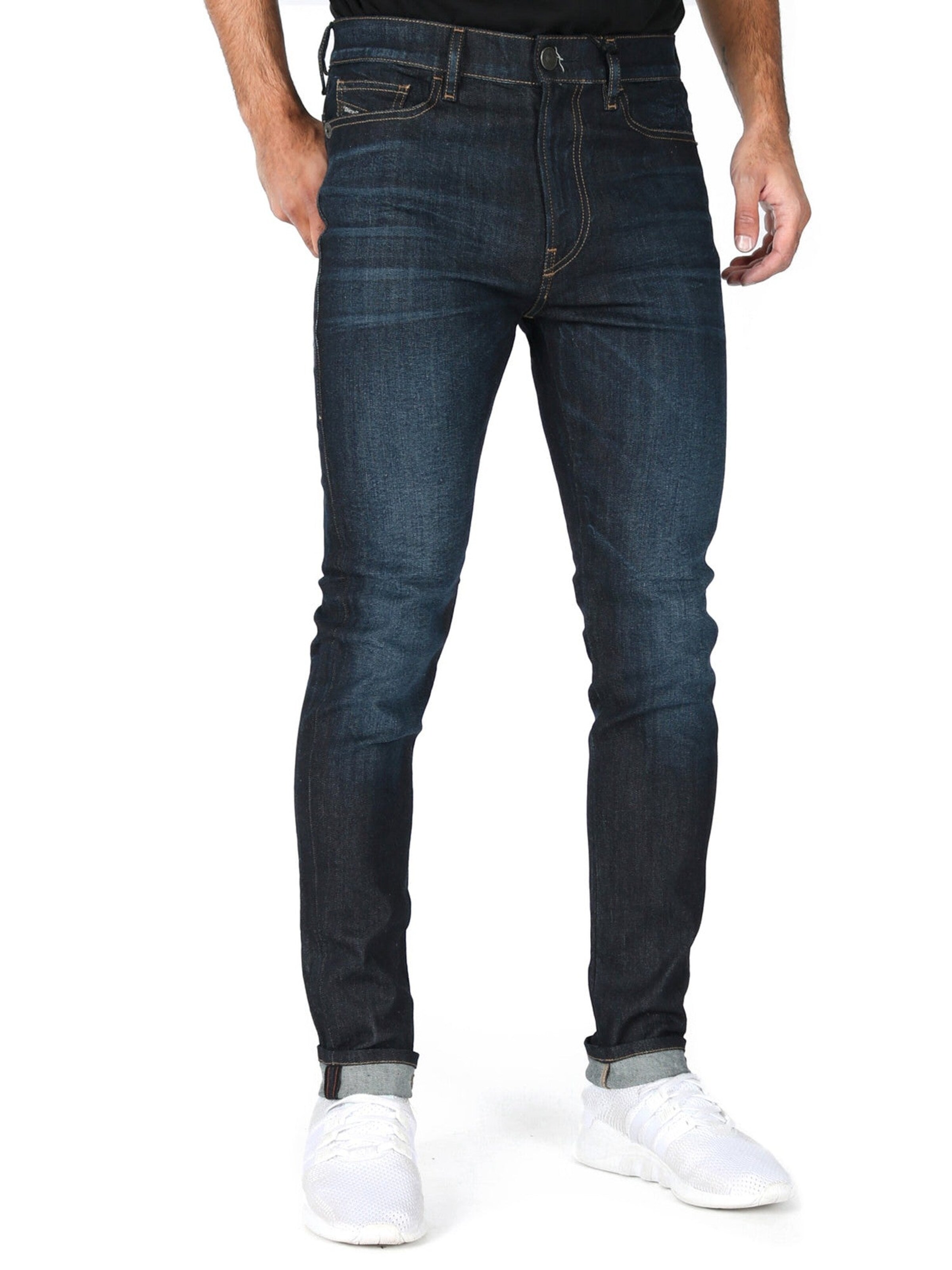 DIESEL Skinny Jeans 'High Waist D-Amny'‌ in Blau