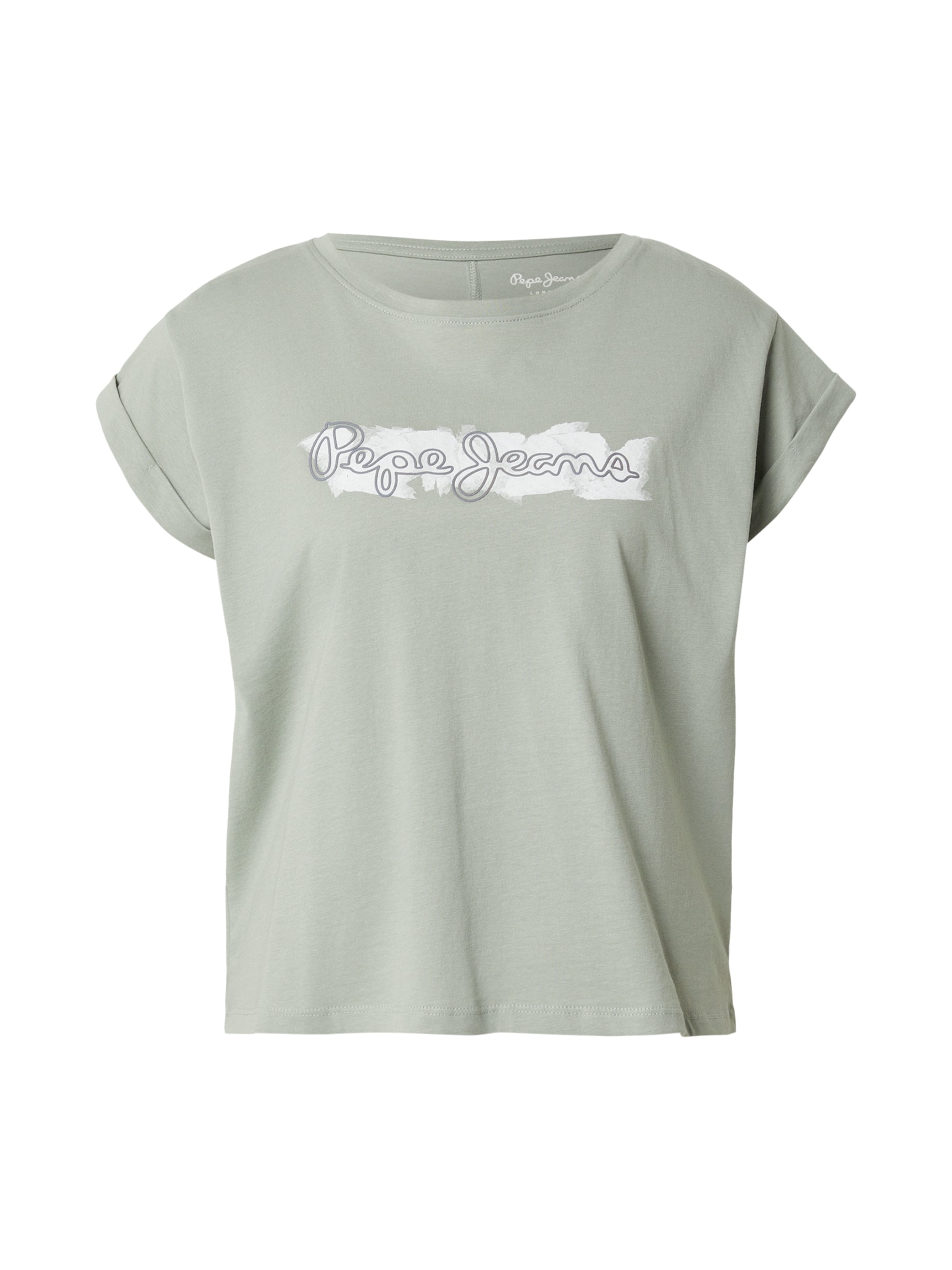 Pepe Jeans T-shirt i grön: framsida