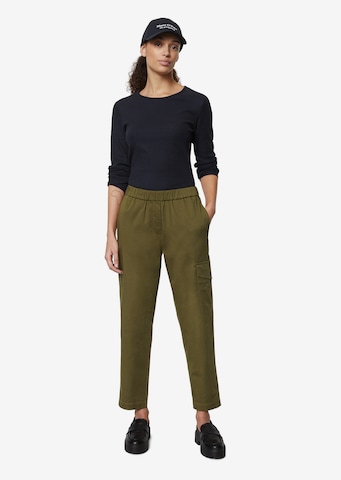 Effilé Pantalon cargo Marc O'Polo en vert