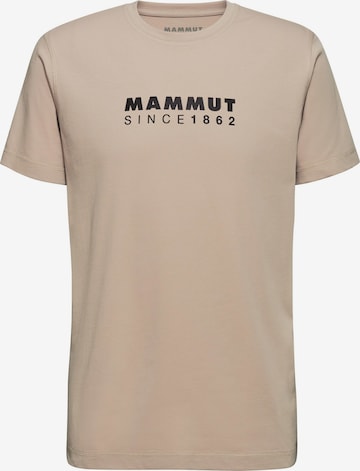 MAMMUT Funktionsshirt ‘Core’ in Beige: Vorderseite