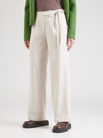 Loosefit Pantaloni con pieghe 'Gemma' di ABOUT YOU in beige: frontale