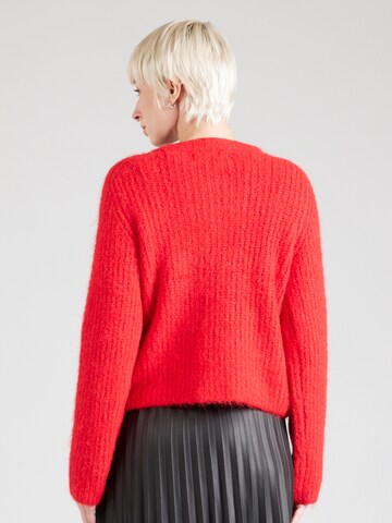 Cardigan 'VMAwsome' VERO MODA en rouge