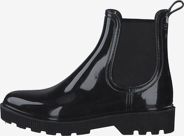 Bottes en caoutchouc s.Oliver en noir