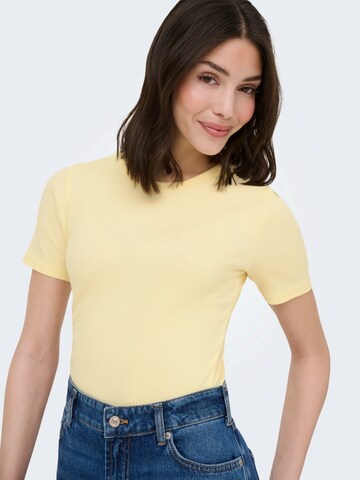 JDY Shirt 'JDYLUCKY' in Yellow