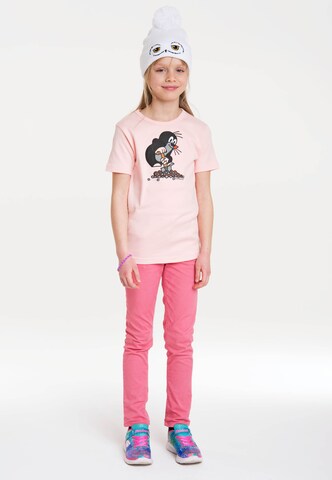 LOGOSHIRT Shirt in Roze