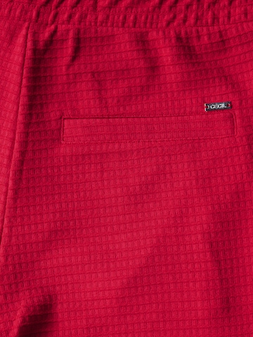 CECIL Loose fit Pants 'Neele' in Red